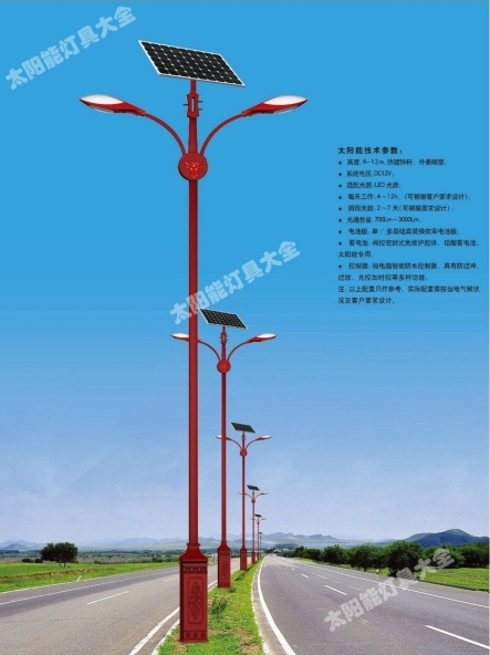 珠海市8 米太阳能路灯太阳能路灯 - 方案